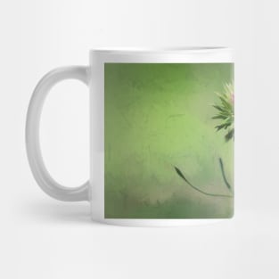 Wildflower Thistle New Beginnings Mug